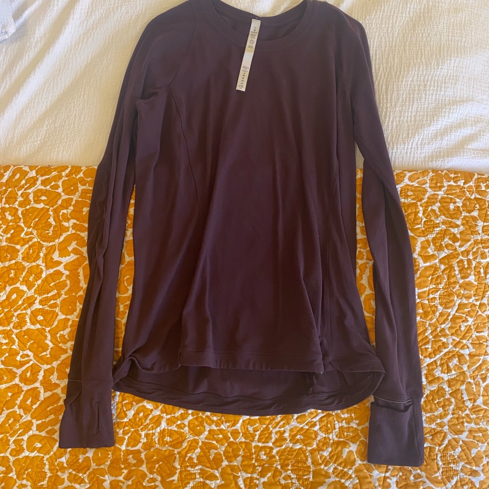 Lululemon size 12 running shirt